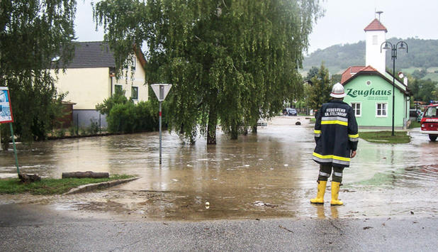 Schwere Unwetter in Niederösterreich