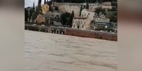 Unwetter: Schlechtwetterfront auch in Italien