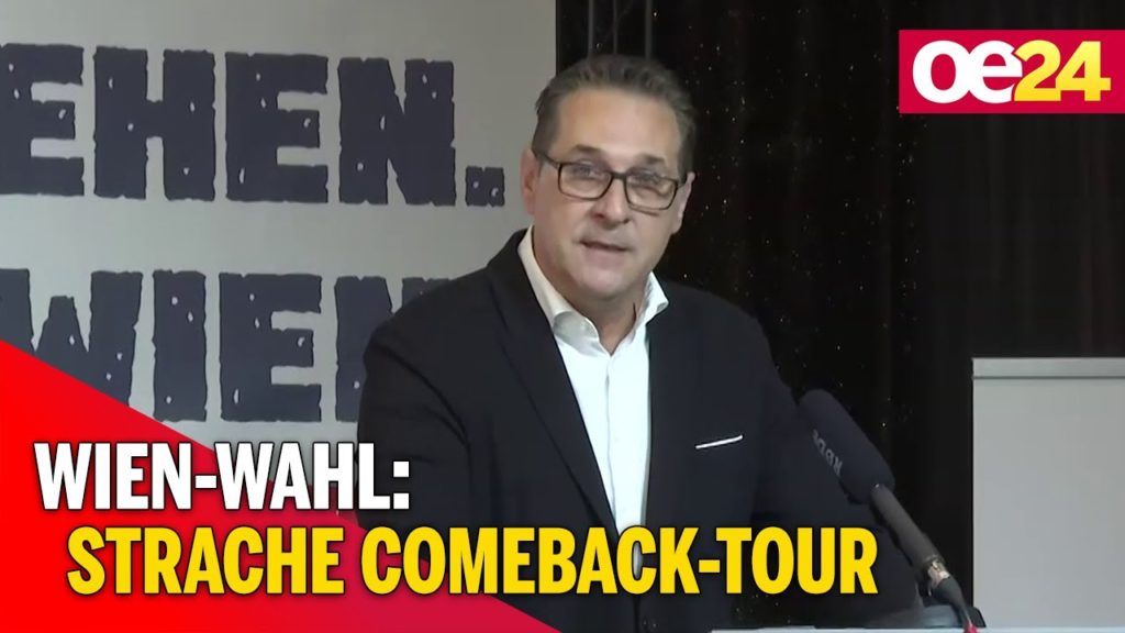 Wien-Wahl: Die HC Strache Comeback-Tour