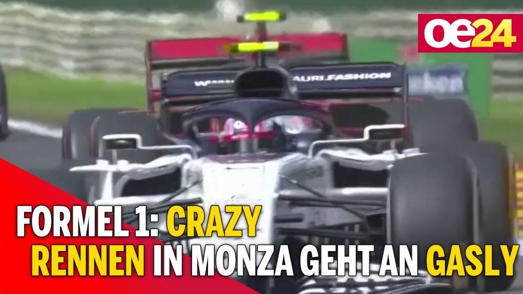 Formel 1: Crazy Rennen in Monza geht an Gasly