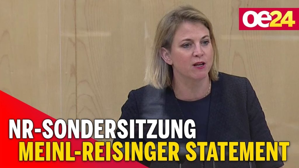 NR-Sondersitzung: Statement von Beate Meinl-Reisinger