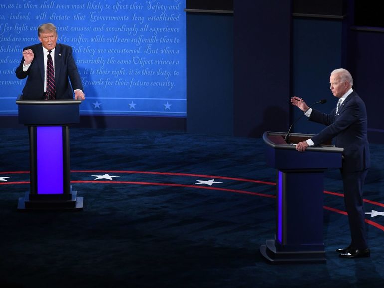 Trump vs. Biden: Aggressive & chaotische TV-Debatte