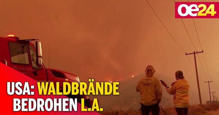 USA: Neue Waldbrände bedrohen L.A.