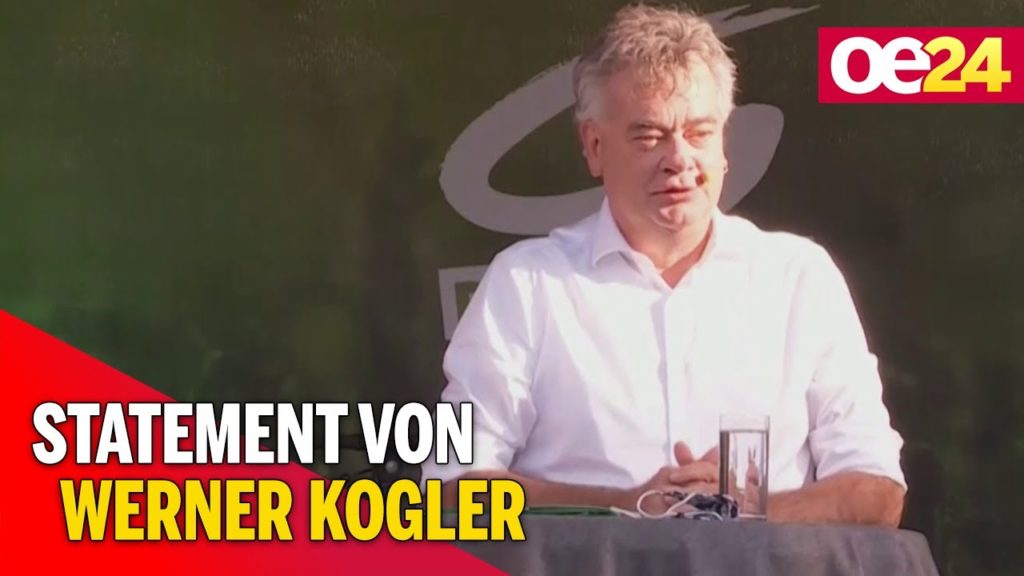 Wahlkampfauftakt: Statement von Werner Kogler