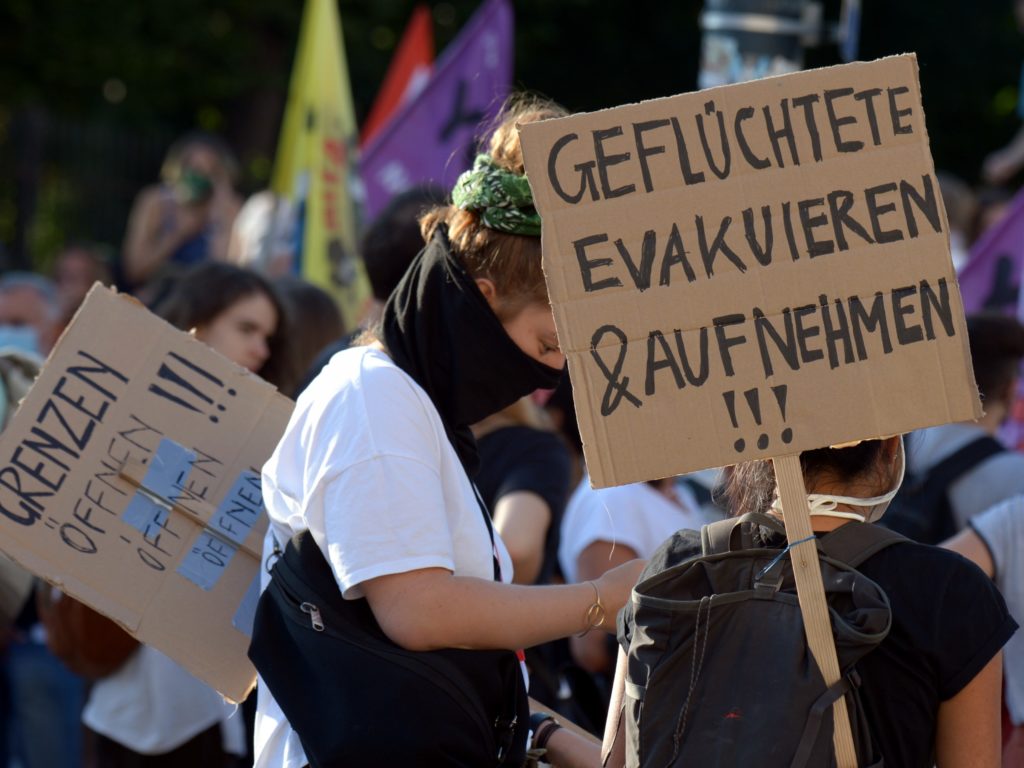 Wien: Demo für Evakuierung von Moria