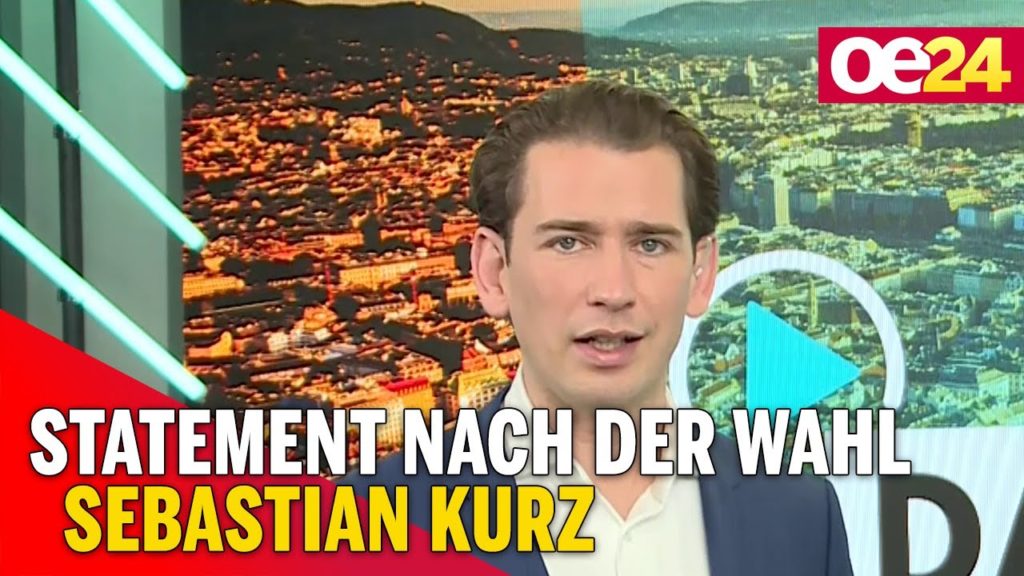 Statement nach der Wahl - Sebastian Kurz