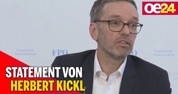 Wien-Wahl: Statement von Herbert Kickl