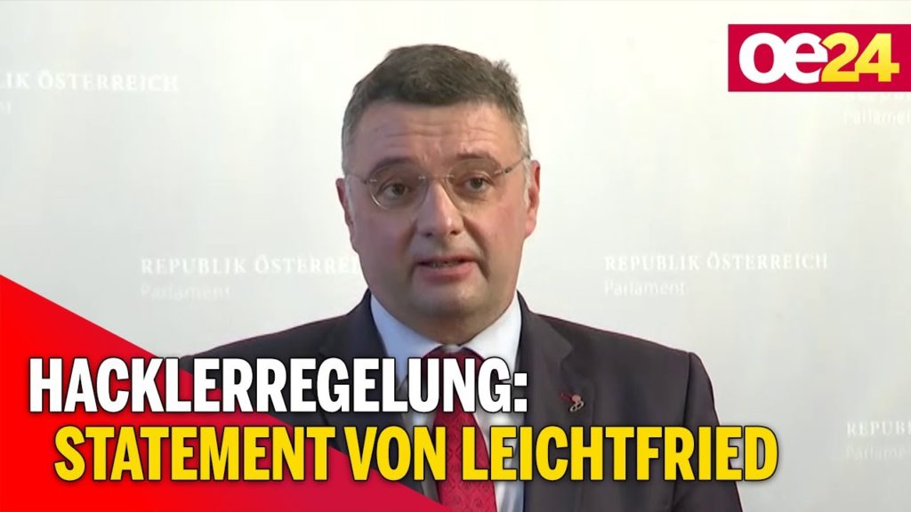 Hacklerregelung: Statement von Jörg Leichtfried