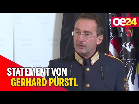 Neue Details zum Anschlag: Statement von Gerhard Pürstl