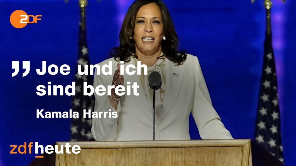 Rede der zukünftigen US-Vizepräsidentin Kamala Harris