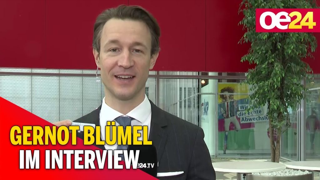 Massentest: Gernot Blümel im Interview