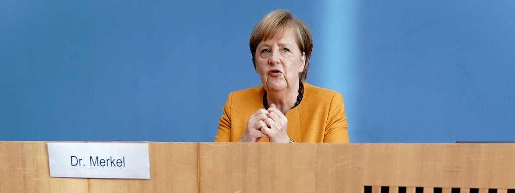 Merkel warnt vor 3. Corona Welle