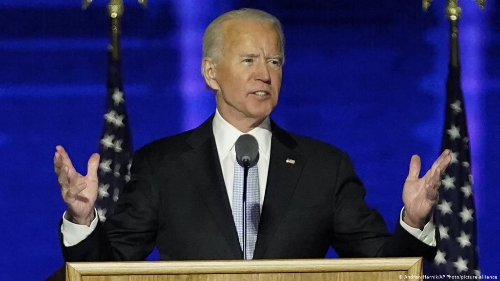 Erste Rede von Joe Biden als US-Präsident
