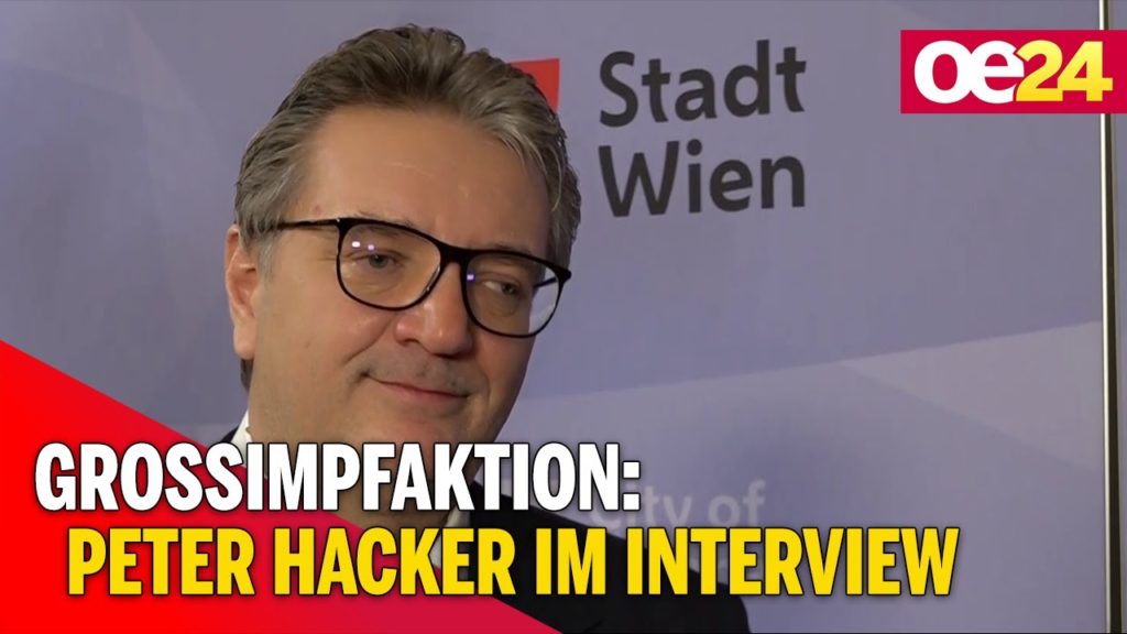 Großimpfaktion in Wien: Peter Hacker im Interview