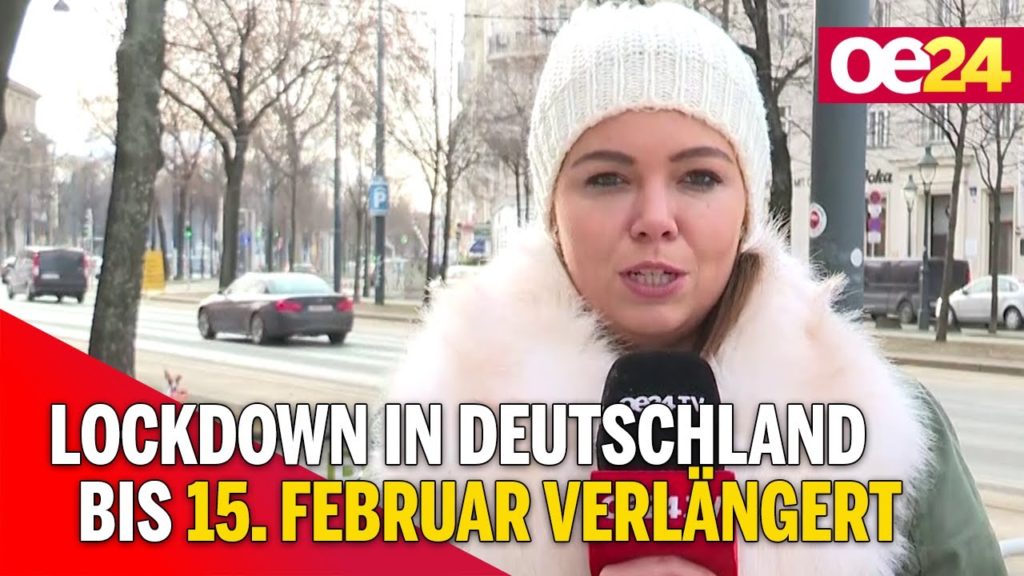 Lockdown in Deutschland bis 15. Februar verlängert