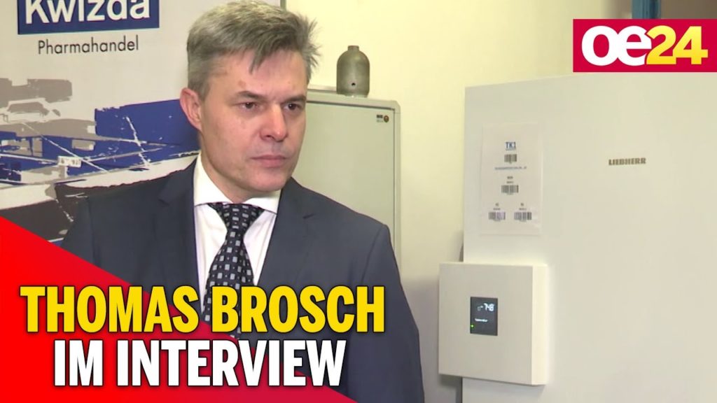 Logistik des Impfstoffes von Biontech/Pfizer: Thomas Brosch im Interview