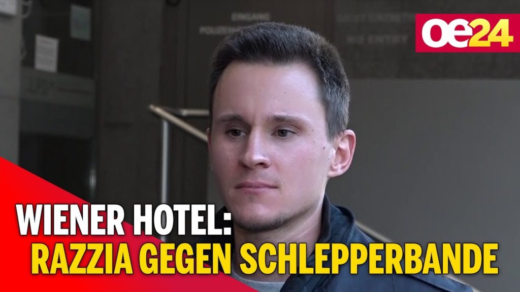 Razzia gegen Schlepperbande in Wiener Hotel
