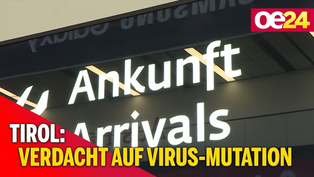 Verdacht auf britische Virus-Mutation in Tirol
