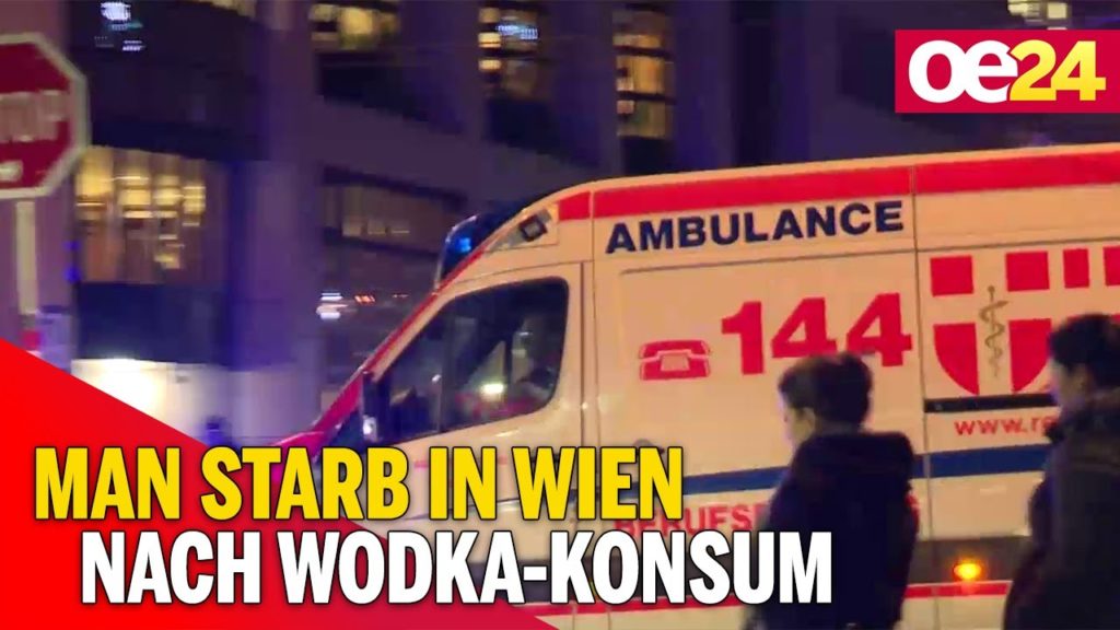 Mann starb in Wien nach Wodka-Konsum