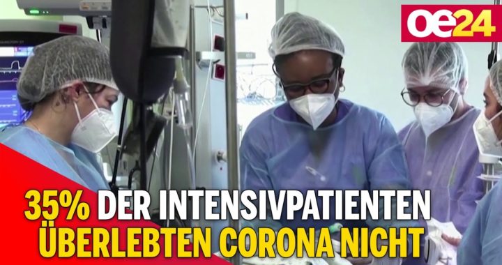 35% der Intensivpatienten überlebten Corona nicht