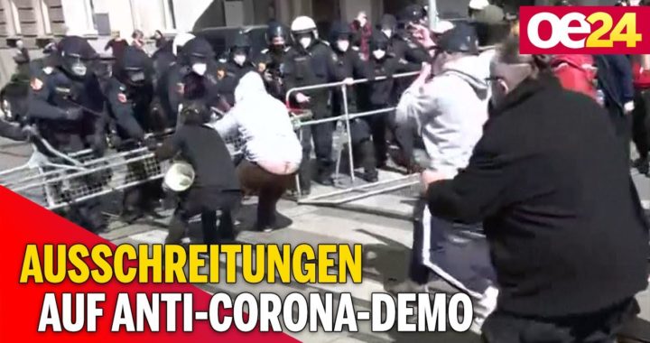 Eklat: Ausschreitungen auf Anti-Corona-Demo
