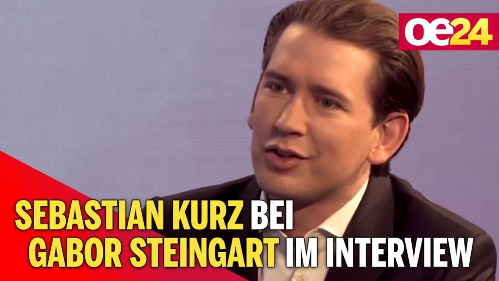 Sebastian Kurz bei Gabor Steingart im Interview