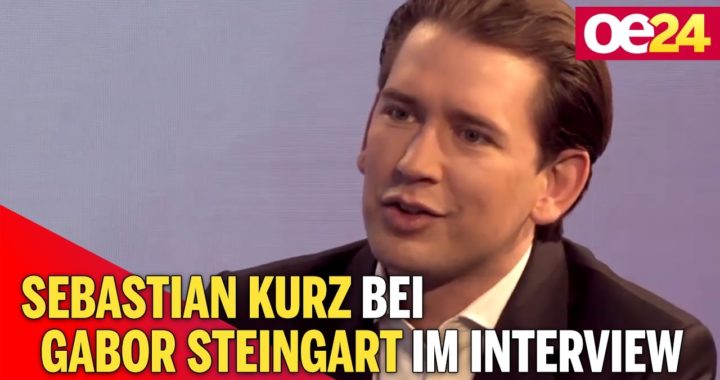 Sebastian Kurz bei Gabor Steingart im Interview