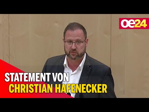 Christian Hafenecker: Kurz im Visier der Opposition
