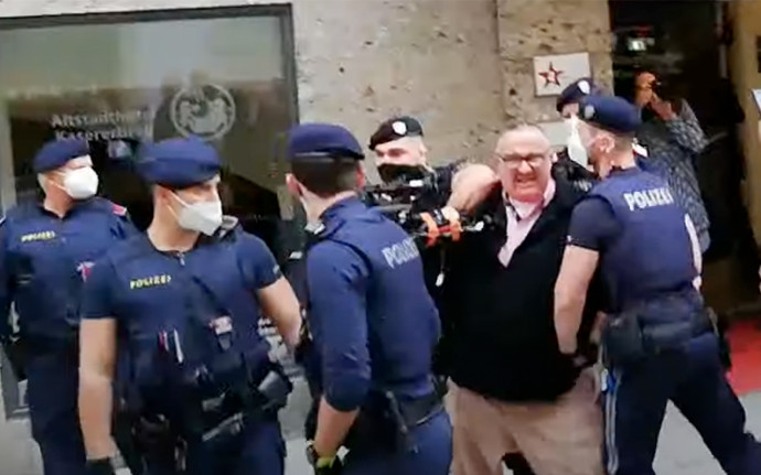 Polizeigewalt in Salzburg gegen einen Journalisten