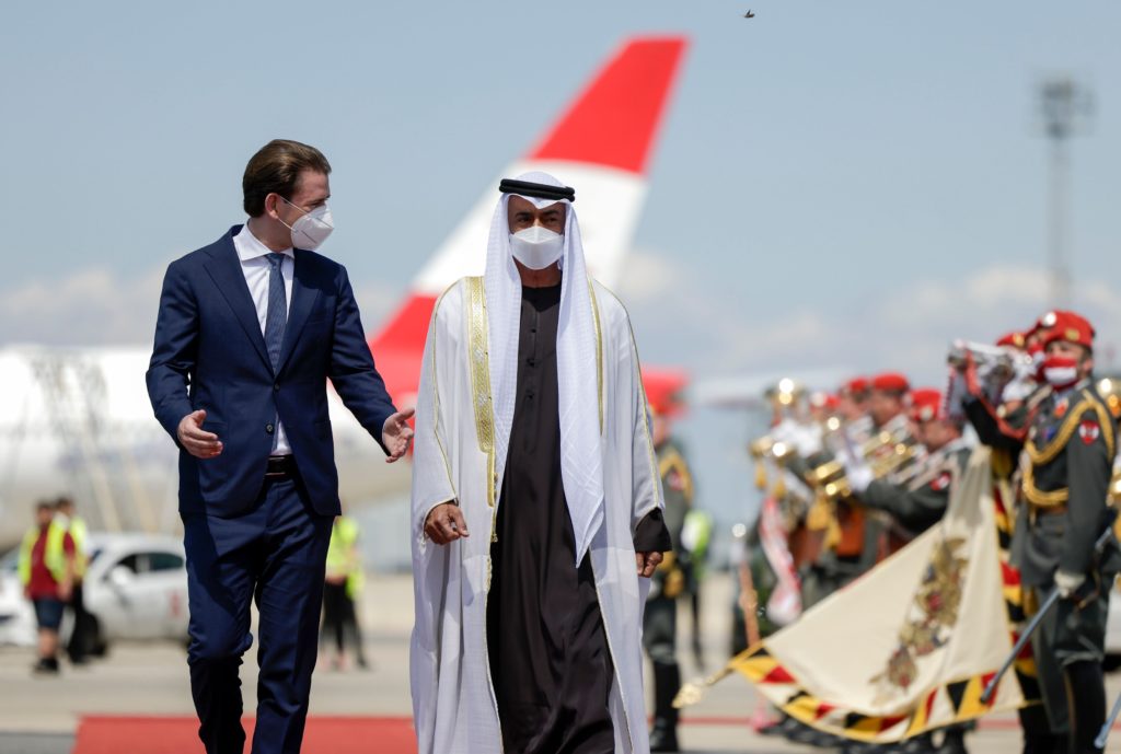 Hoher Besuch: Kronprinz von Abu Dhabi zu Gast in Wien