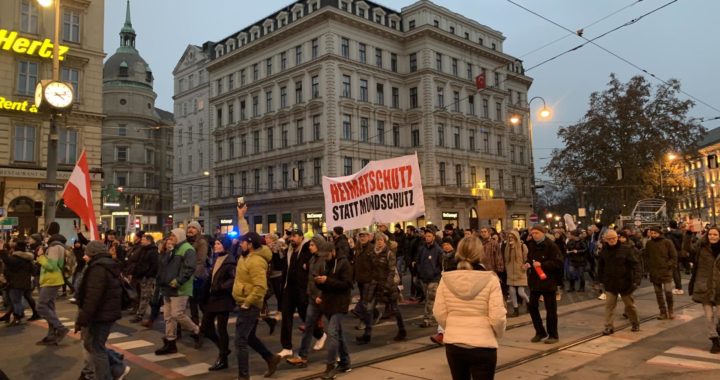 Heute wieder Demos in Wiener Innenstadt