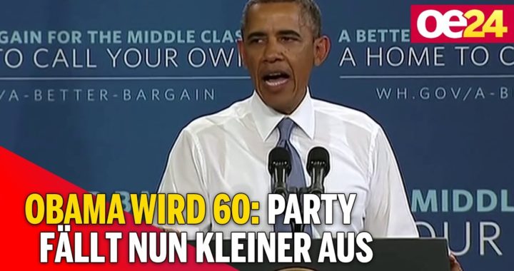 Obama wird 60: Party fällt nun kleiner aus