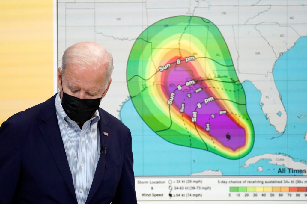 Joe Biden zu Hurrikan Ida