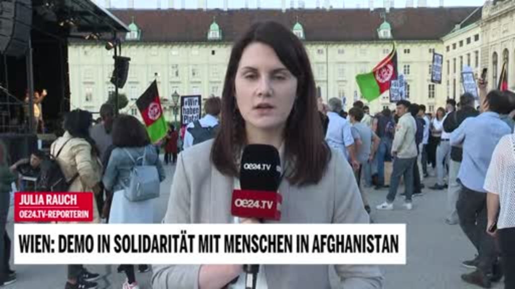 Julia Rauch zur Demo in Solidarität mit Menschen in Afghanistan