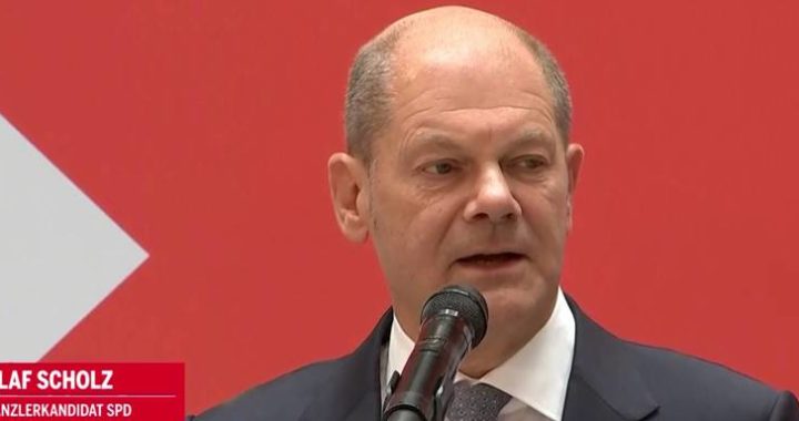 Statement von Olaf Scholz zum Sieg der SPD