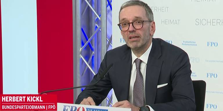 FPÖ-PK zu neuem Bundeskanzler Schallenberg