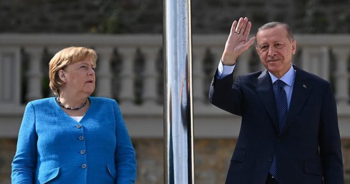 Merkel zu Abschiedsbesuch bei Erdogan