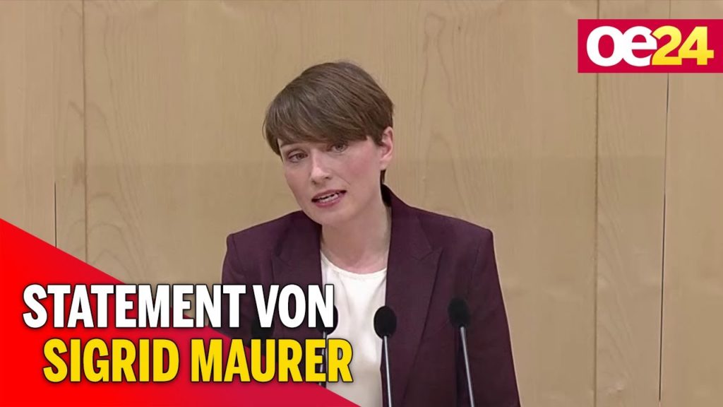Nationalrat-Sondersitzung: Statement von Sigrid Maurer