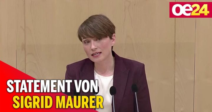 Nationalrat-Sondersitzung: Statement von Sigrid Maurer