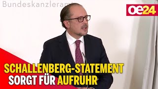 Neuer Kanzler: Schallenberg-Statement sorgt für Aufruhr