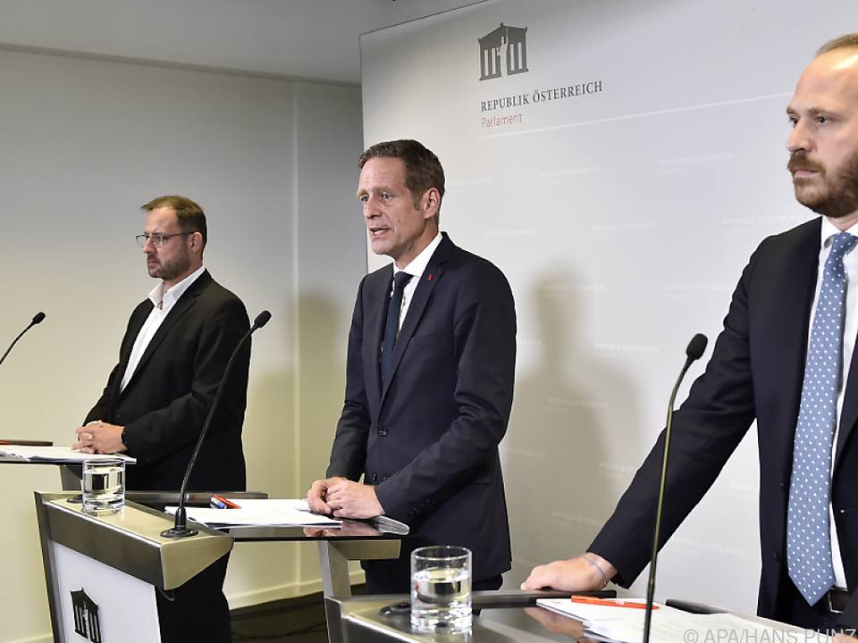 Opposition einig über ÖVP-U-Ausschuss