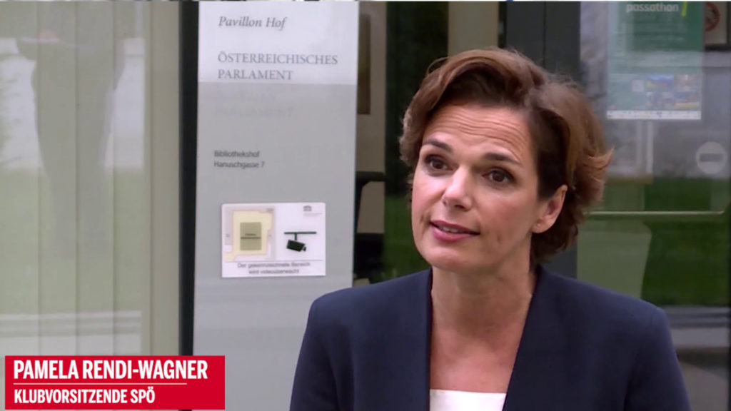 Pamela Rendi-Wagner zu Treffen mit den Grünen