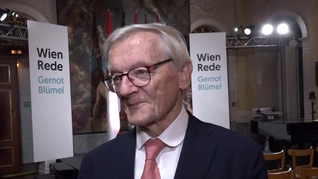 Wien-Rede: Wolfgang Schüssel im Interview