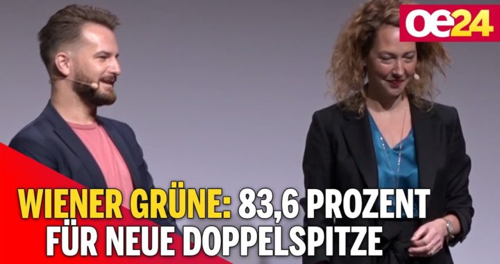 Wiener Grüne: 83,6 Prozent für neue Doppelspitze