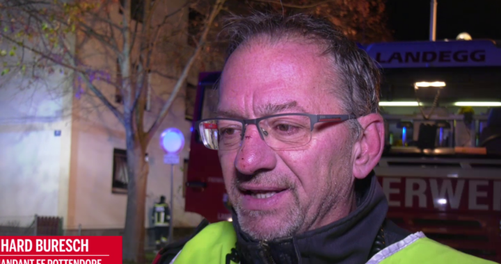 2 leblose Personen: Reinhard Buresch über Wohnungsbrand in Pottendorf