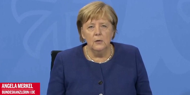 Corona-Gipfel: Statement von Angela Merkel nach der Bund-Länder-Runde
