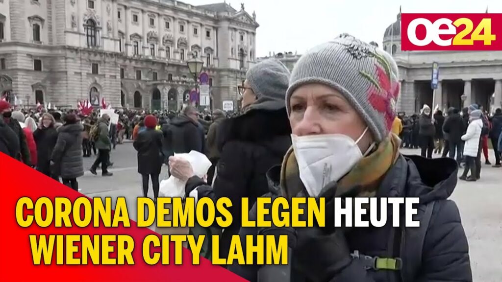 Corona-Demos legen Wiener City lahm