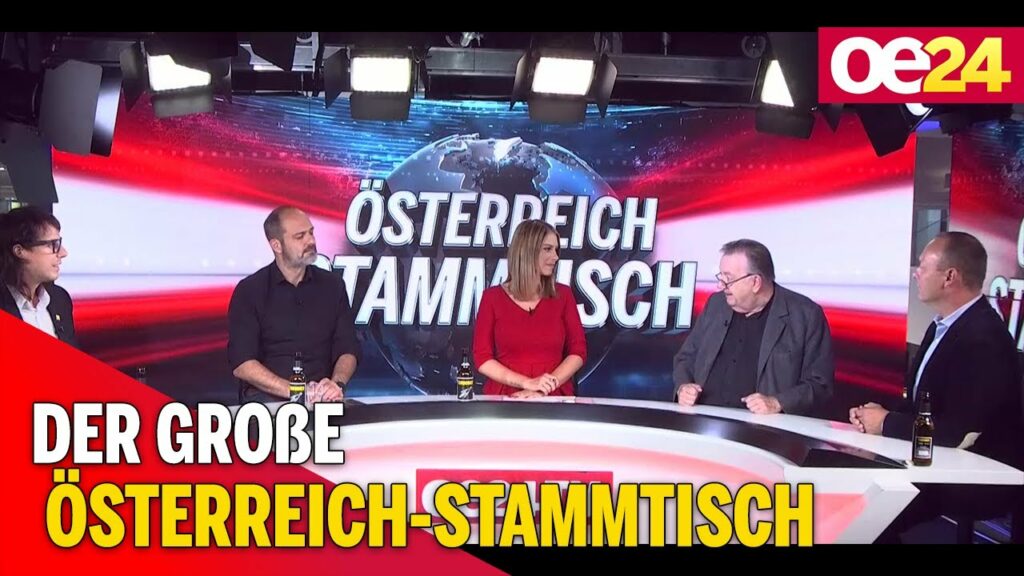 Der große oe24.TV Österreich-Stammtisch mit Christian & Ekaterina Mucha und Andrea Lautmann