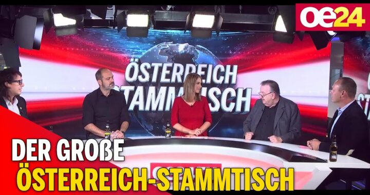 Der große oe24.TV Österreich-Stammtisch mit Christian & Ekaterina Mucha und Andrea Lautmann