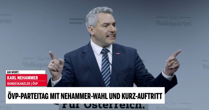 Karl Nehammer am ÖVP-Parteitag